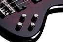 Schecter STILETTO EXTREME-4 Electric Bass Guitar (Black Cherry)