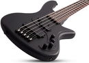 Basse électrique 5 cordes Schecter STILETTO STEALTH-5 (Satin Black)