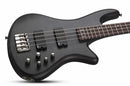 Schecter STILETTO STUDIO-4 Electric Bass Guitar (See-Thru Black Satin)