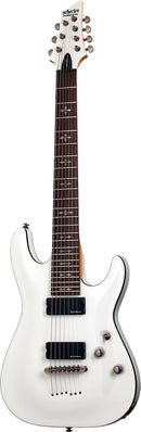 Guitare électrique 7 cordes Schecter DEMON-7 (Vintage White)