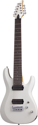 Guitare électrique 8 cordes Schecter C-8 DELUXE (Satin White)