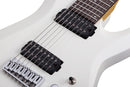 Guitare électrique 8 cordes Schecter C-8 DELUXE (Satin White)
