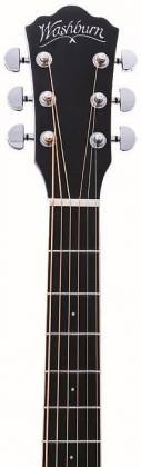 Washburn DFBDB Deep Forest Series Acoustic Guitar (Black Fade Gloss)
