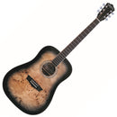 Washburn DFBDB Deep Forest Series Acoustic Guitar (Black Fade Gloss)
