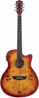 Guitare électro-acoustique Washburn DFBACEA Deep Forest Series (Amber Fade Gloss)