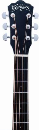 Washburn DFBACEB Deep Forest Series Acoustic Electric Guitar (Black Fade Gloss)