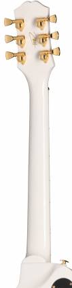 Epiphone EILPCMKHBWGH Matt Heafy Signature Les Paul Custom Origins Electric Guitar (Bone White)