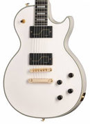 Epiphone EILPCMKHBWGH Matt Heafy Signature Les Paul Custom Origins Electric Guitar (Bone White)