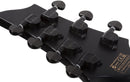 Guitare électrique 7 cordes pour gaucher multi-diapason Schecter DAMIEN-7 (Satin Black)