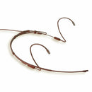 Microphone serre-tête omnidirectionnel étanche à double élément Point Source Audio CO2-8WD-XSK-BR pour Sennheiser, SK, Zaxcom (marron)