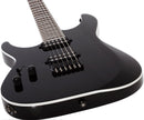 Guitare électrique pour gaucher Schecter REAPER-6 CUSTOM (Gloss Black)