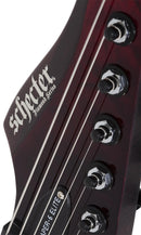 Guitare électrique pour gaucher Schecter REAPER-6 ELITE (Blood Burst)
