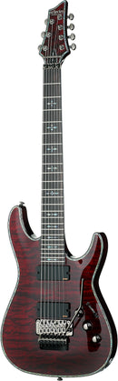 Guitare électrique 7 cordes Schecter C-7 HELLRAISER FR (Black Cherry)