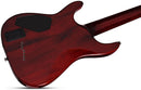 Guitare électrique 7 cordes Schecter C-7 HELLRAISER FR (Black Cherry)