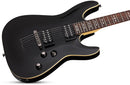 Guitare électrique pour gaucher Schecter OMEN-6 (Gloss Black)