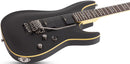 Schecter DEMON-6 FR Electric Guitar (Aged Black Satin)