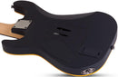 Schecter DEMON-6 FR Electric Guitar (Aged Black Satin)