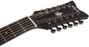 Guitare électro-acoustique 12 cordes Schecter ORLEANS STUDIO-12 (Satin See Through Black)