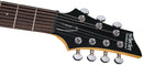 Guitare électrique 7 cordes Schecter C-7 DELUXE (Satin Black)