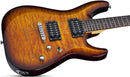 Guitare électrique Schecter C-6 PLUS (Vintage Sunburst)