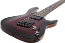 Schecter OMEN ELITE-7 MS 7-String Electric Guitar (Black Cherry Burst)