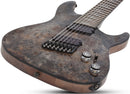 Schecter OMEN ELITE-7 MS 7-String Electric Guitar (Charcoal)
