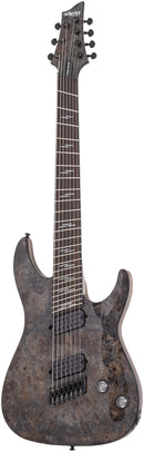 Schecter OMEN ELITE-7 MS 7-String Electric Guitar (Charcoal)