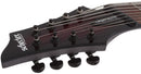 Schecter OMEN ELITE-8 MS 8-String Left-Handed Electric Guitar (Black Cherry Burst)