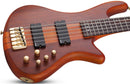 Schecter STILETTO STUDIO-5 5-String Electric Bass Guitar (Honey Satin)