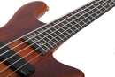 Schecter STILETTO STUDIO-5 5-String Electric Bass Guitar (Honey Satin)
