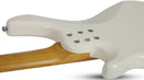 Schecter CV-4 Electric Bass Guitar (Ivory)