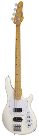 Schecter CV-4 Electric Bass Guitar (Ivory)