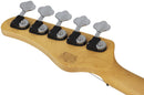 Schecter CV-5 5-String Electric Bass Guitar (Ivory)