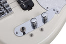 Schecter CV-5 5-String Electric Bass Guitar (Ivory)