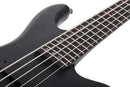 Guitare basse électrique à 5 cordes Schecter STILETTO STUDIO-5 (See-Thru Black Satin)