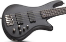 Guitare basse électrique à 5 cordes Schecter STILETTO STUDIO-5 (See-Thru Black Satin)
