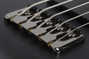 Guitare basse électrique à 5 cordes Schecter STILETTO STUDIO-5 (See-Thru Black Satin)