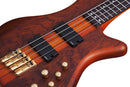Schecter STILETTO STUDIO-4 FF Fanned Fret Electric Bass Guitar (Honey Satin)