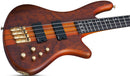 Schecter STILETTO STUDIO-4 FF Fanned Fret Electric Bass Guitar (Honey Satin)