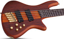 Schecter STILETTO STUDIO-5 FF Fanned Fret 5-String Electric Bass Guitar (Honey Satin)