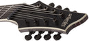 Schecter C-8 MS SLS ELITE EVIL TWIN 8-String Electric Guitar (Satin Black)