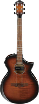 Ibanez AEWC400AMS Guitare électro-acoustique (Amber Sunburst)