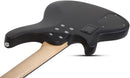 Guitare basse électrique Schecter C-4 DELUXE (Satin Black)
