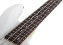 Guitare basse électrique Schecter C-4 DELUXE (Satin White)