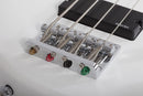 Guitare basse électrique Schecter C-4 DELUXE (Satin White)