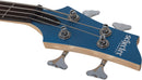 Basse électrique Schecter C-4 DELUXE (Satin Metallic Blue)
