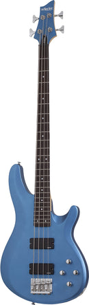 Basse électrique Schecter C-4 DELUXE (Satin Metallic Blue)