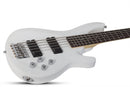Basse électrique 5 cordes Schecter C-5 DELUXE (Satin White)