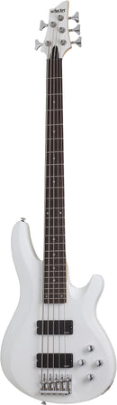 Basse électrique 5 cordes Schecter C-5 DELUXE (Satin White)