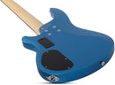 Guitare basse électrique 5 cordes Schecter C-5 DELUXE (Satin Metallic Blue)